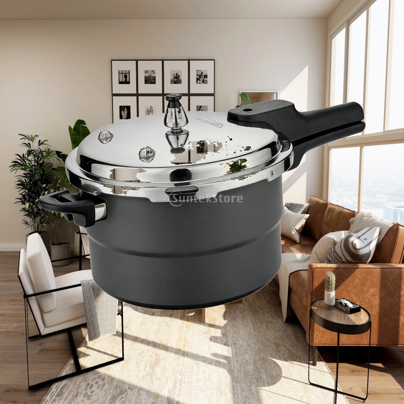 Instant Pot Pressure Cooker - Olla a Presión para Estufas de