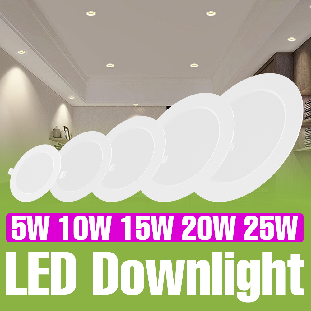 Kitchen Appliances In White - Lámpara LED de techo, luz empotrable