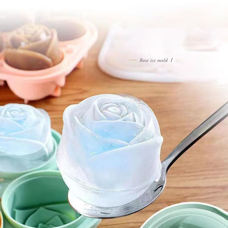 Kitchen Appliances And Utensils - Moldes de hielo de rosas 3D,