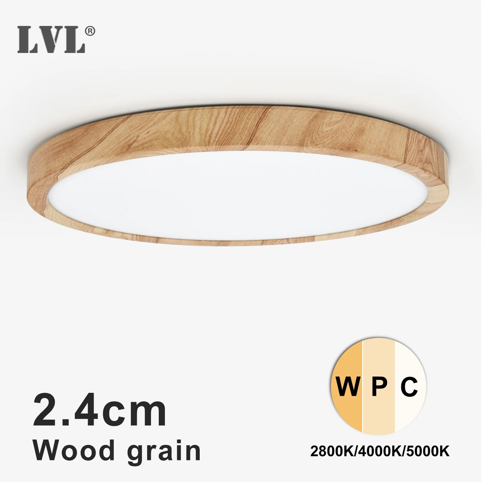Kitchen Appliances In White - LVL-Luz de techo LED 3 en