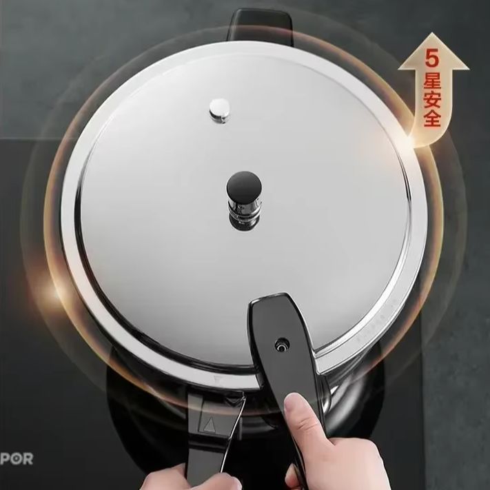 Instant Pot Pressure Cooker - Olla a presión: acero inoxidable, engrosada,