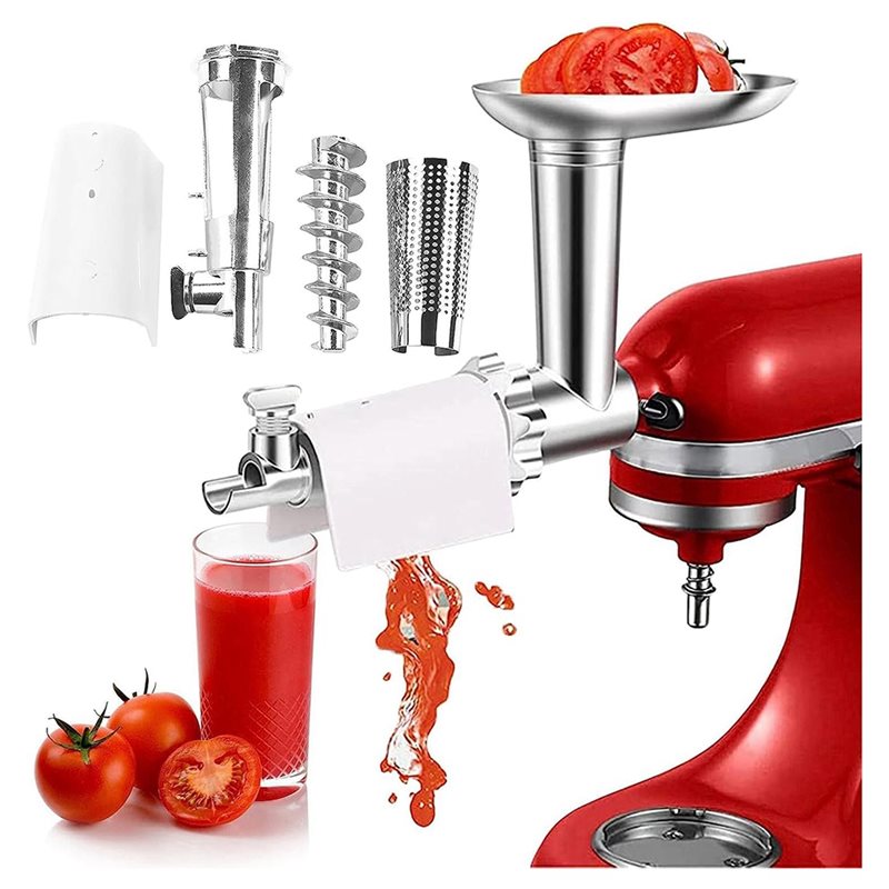 AAAN-Extractor de jugo de toma - Meat Grinder Attachment reseña y precio