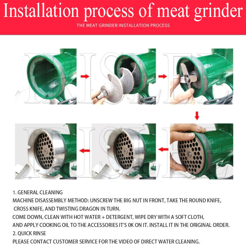 Picadora eléctrica de huesos d - Meat Grinder Attachment reseña y precio