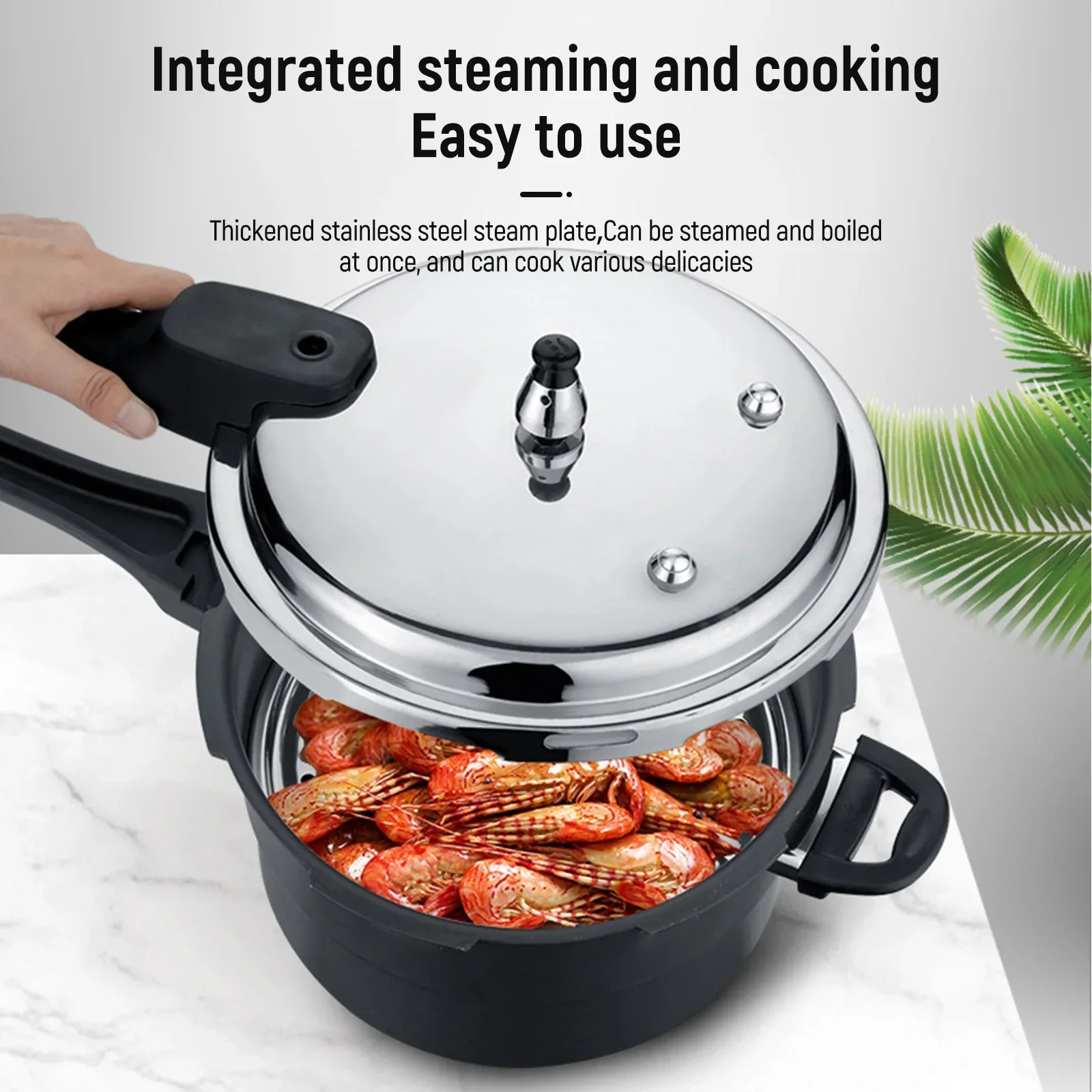 Olla a presión de acero inoxid - Instant Pot Pressure Cooker reseña y precio