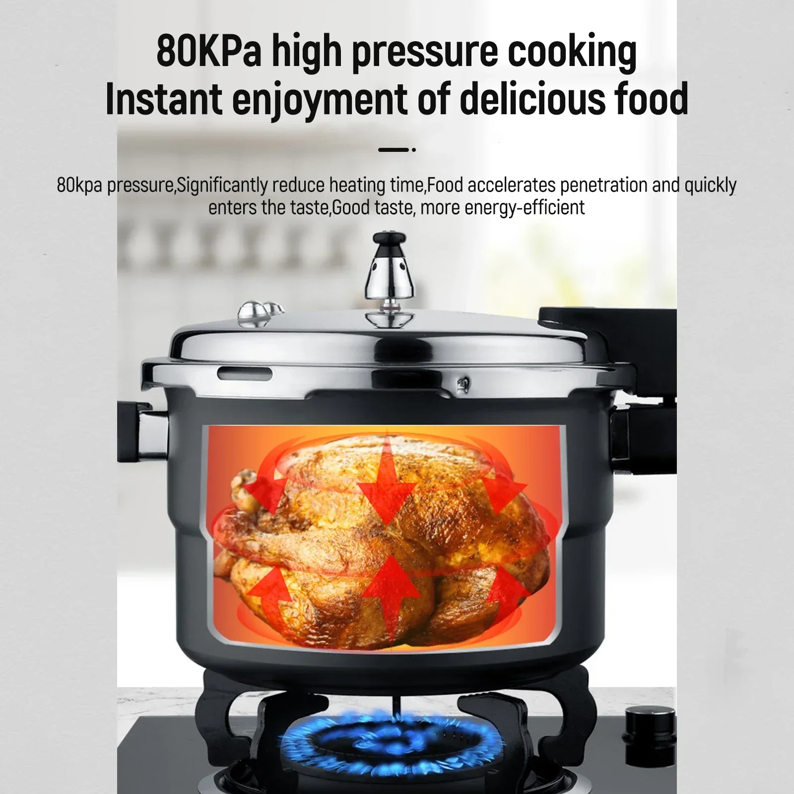 Olla a presión de acero inoxid - Instant Pot Pressure Cooker reseña y precio