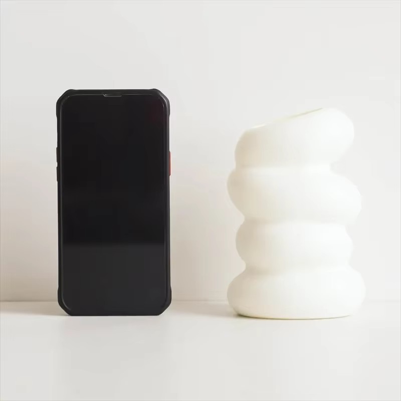 Florero blanco en espiral de p - Kitchen Appliances In White reseña y precio